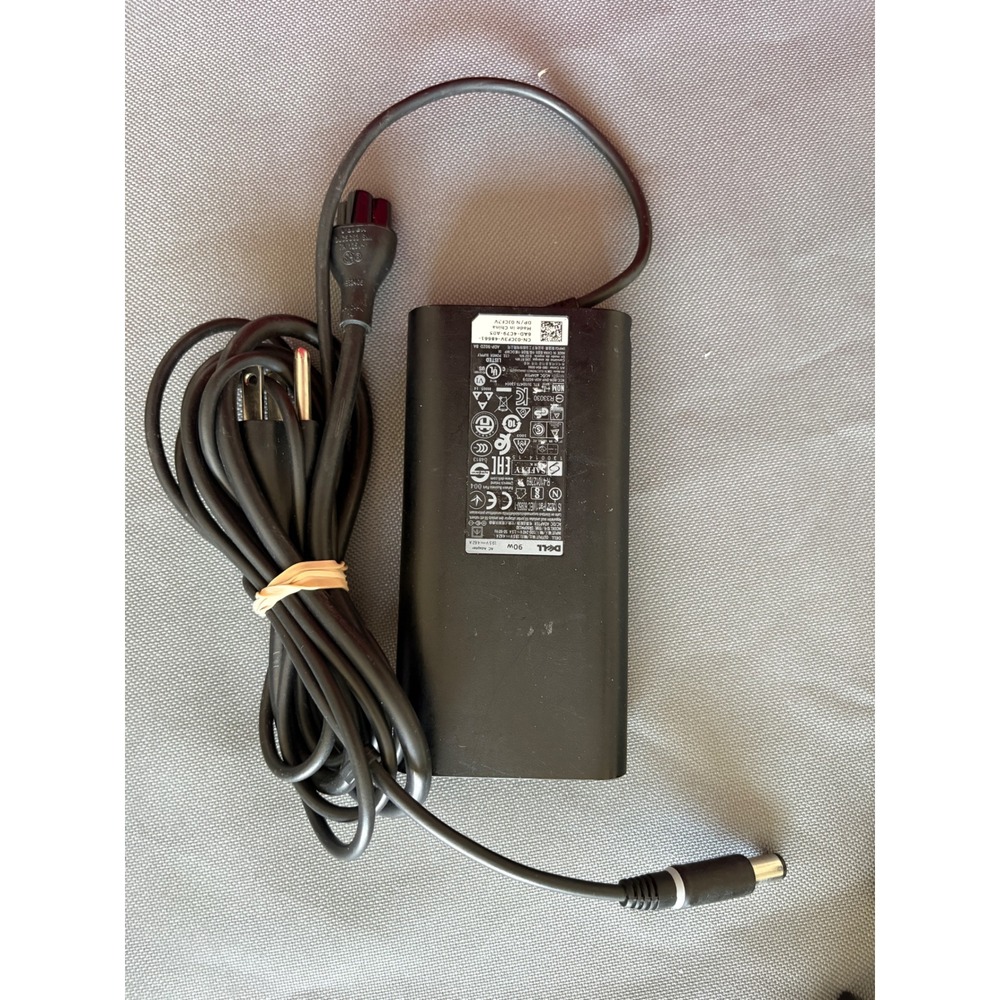 Dell 90W AC Adapter Power Supply DA90PM130 0JCF3V 19.5V 4.62A Slim Black
